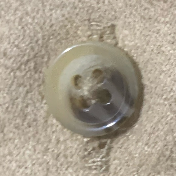 Claridge & King Microsuede Tan Shirt LG - Picture 7 of 7